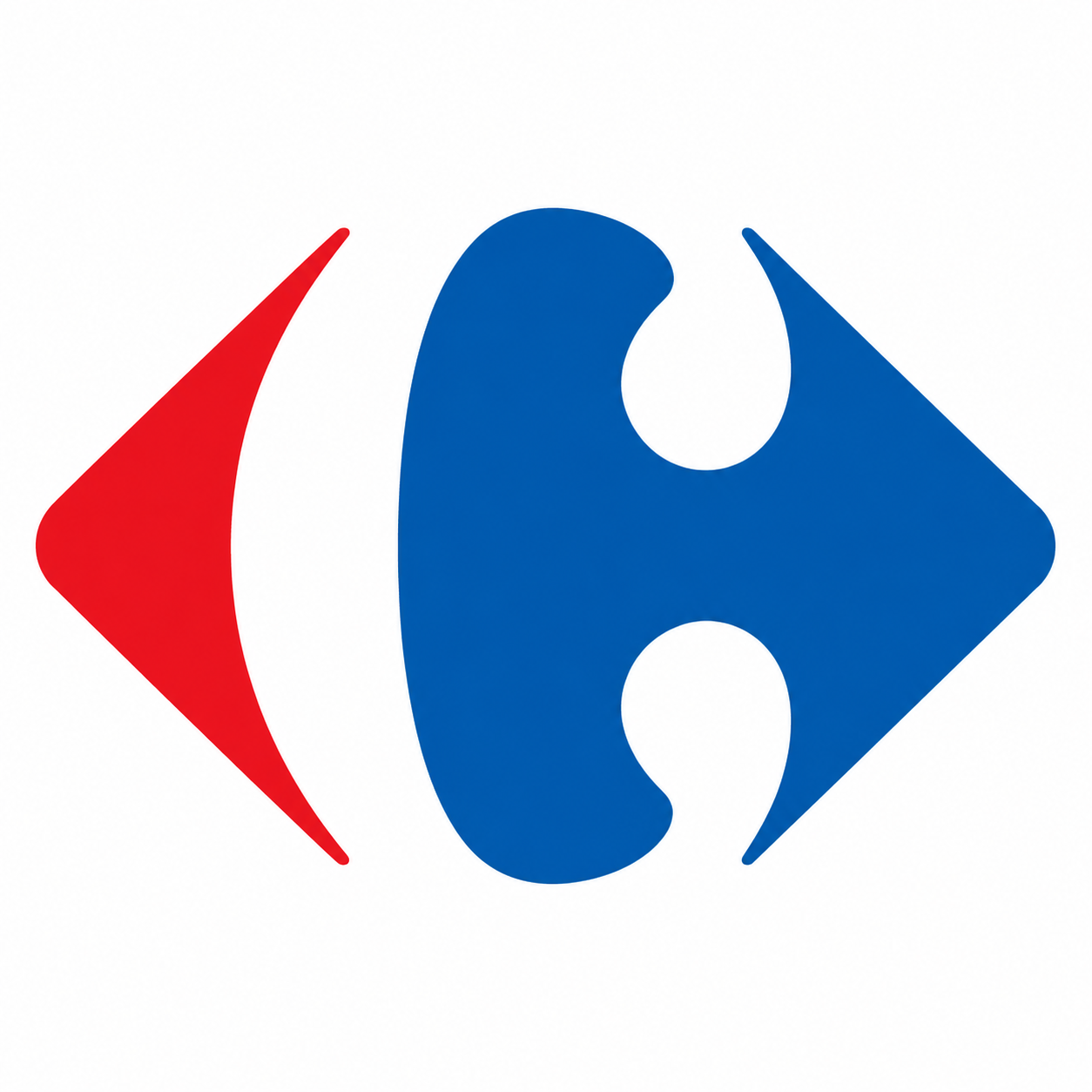 Logo con resolución mejorada con IA de Carrefour Maxi